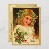 オールドファッションクリスマスはがき シーズンポストカード (正面/裏面)