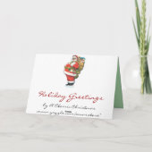 オールドファッションクリスマスカード宗教的カード シーズンカード (裏面)