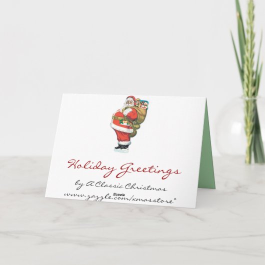 オールドファッションクリスマスカード宗教的カード シーズンカード (裏面)