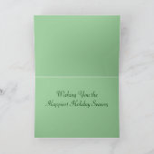 オールドファッションクリスマスカード宗教的カード シーズンカード (内部)