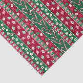 オールドファッションクリスマスキャンディストライプーズのパターン 薄葉紙 (詳細)
