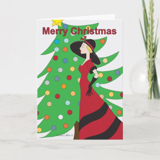 オールドファッションクリスマス シーズンカード (正面)