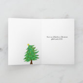 オールドファッションクリスマス シーズンカード (内部)