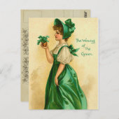 オールドファッションセントパトリックのアイリッシュポストカード ポストカード (正面/裏面)