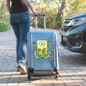 オールドファッションセント。PATRICK'S DAY CATS,シャムロックハート シール (スーツケースインサイチュ)