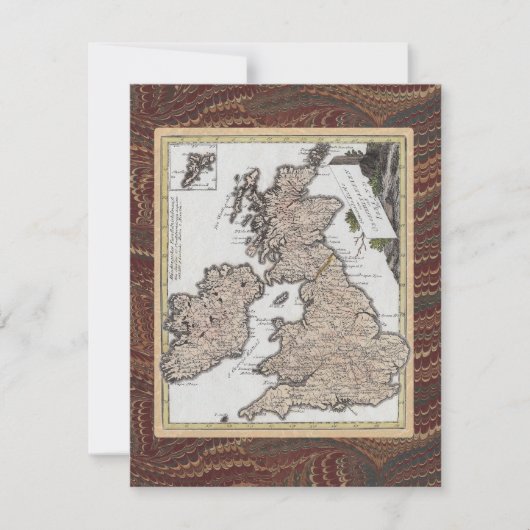 オールドファッションドイングリッシュパブクロール誕生日パーティー 招待状 (正面)