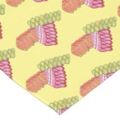 オールドファッションドクリスマスリボンキャンディホリデースウィート ショートテーブルランナー (コーナー)