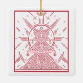 オールドファッションドスレイライドオーナメント セラミックオーナメント (裏面)