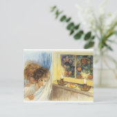 オールドファッションドハロウィーン幽霊&ゴブリン ポストカード (スタンド正面)