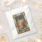 オールドファッションドハロウィーン、フクロウ フェイバーバッグ (クリップ留めされた状態)