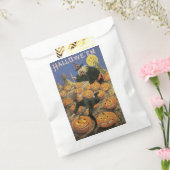 オールドファッションドハロウィーン、魔女&カボチャ フェイバーバッグ (封をした状態)