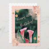 オールドファッションドピンクフローラ60th シーズンカード (正面/裏面)