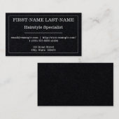 オールドファッションドヘアスタイルスペシャリスト名刺 名刺 (正面/裏面)