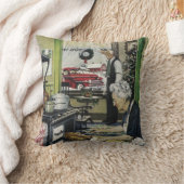 オールドファッションドヴィンテージホームキッチンクリスマス クッション (ブランケット)