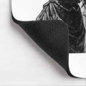 オールドファッションド先生ワンルームスクールハウス マウスパッド (コーナー)