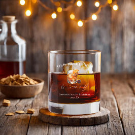 "オールドファッションド"カクテル 誕生日 ウイスキーグラス