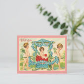 オールドファッションバレンタインはがき シーズンポストカード (スタンド正面)