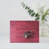 オールドファッションロックと鍵 ポストカード (スタンド正面)