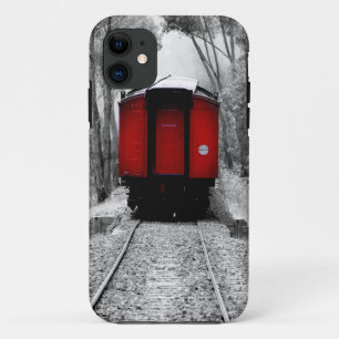 オールドファッション 赤い蒸気機関車 iPhone 11 ケース