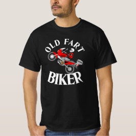 オールドファルトバイクもしくは自転車に乗る人Tシャツ Tシャツ