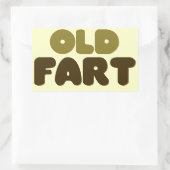 オールドファルト 長方形シール (バッグ)