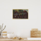 オールドファロンホテル&シアターの景色(1860) ポスター (キッチン)