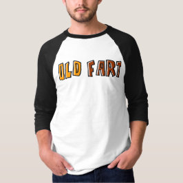 オールドファート メンズ3/4スリーブ リンガーTシャツ Tシャツ