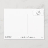 オールドファームトラクターカントリーハッピーホリデイズ シーズンポストカード (裏面)