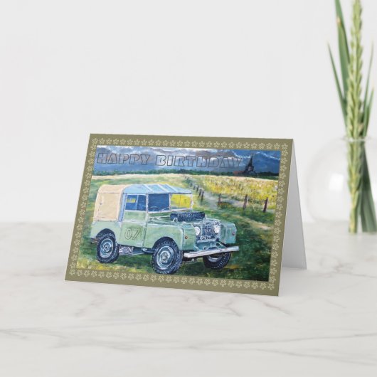 オールドファームトラック カード (正面)