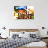 オールドファームトラック キャンバスプリント (インサイチュ (寝室))