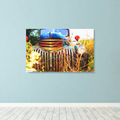 オールドファームトラック キャンバスプリント (インサイチュ (ウッドフロア))