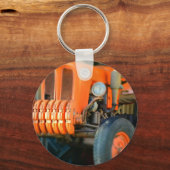 オールドフィアットトラクタールーラルクイーンズランドオーストラリア キーホルダー (正面)