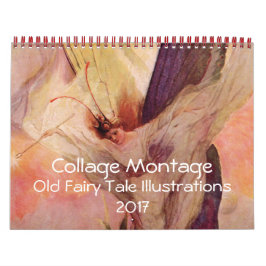 オールドフェアリーヴィンテージアートイラスト カレンダー