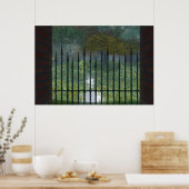 オールドフォレストプリントへ ポスター (キッチン)