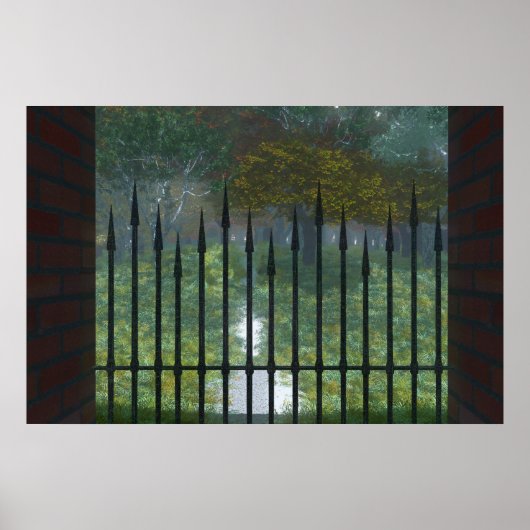 オールドフォレストプリントへ ポスター (正面)