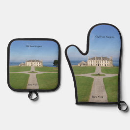 オールドフォートナイアガラの兵舎 鍋つかみ&鍋敷きセット