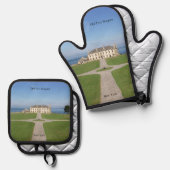 オールドフォートナイアガラの兵舎 鍋つかみ&鍋敷きセット (正面/裏面)