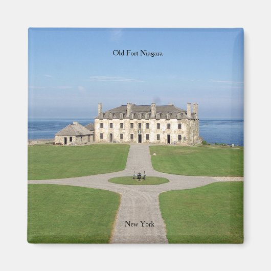 オールドフォートナイアガラバラック角磁石 マグネット (正面)