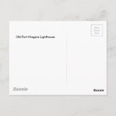 オールドフォートナイアガラライトハウス ポストカード (裏面)