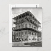 オールドフランスのクォーターハウス ポストカード (正面/裏面)