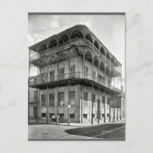 オールドフランスのクォーターハウス ポストカード (正面)