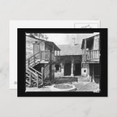 オールドフランスのクォーターホームアンドパティオ ポストカード (正面/裏面)