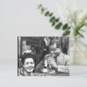 オールドフランスの・クォーター・ジャズミュージシャン ポストカード (スタンド正面)