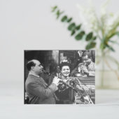 オールドフランスの・クォーター・ジャズ・ミュージック ポストカード (スタンド正面)