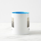 オールドフレンズボートアンティークフォトコーヒーマグ マグカップ (中央)