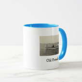 オールドフレンズボートアンティークフォトコーヒーマグ マグカップ (正面右)