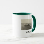 オールドフレンズボートアンティークフォトコーヒーマグ マグカップ (正面右)