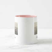 オールドフレンズボートアンティークフォトコーヒーマグ マグカップ (中央)