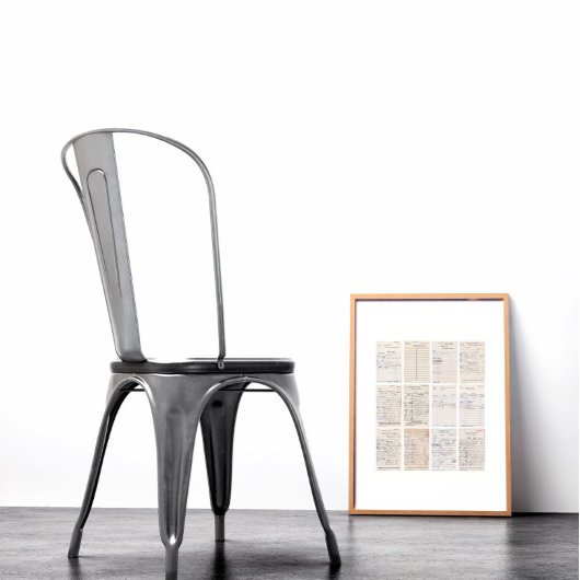 オールドフレンズライブラリ循環カードプリント ポスター