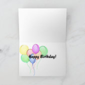 オールドフレンズ誕生日 カード (内部)